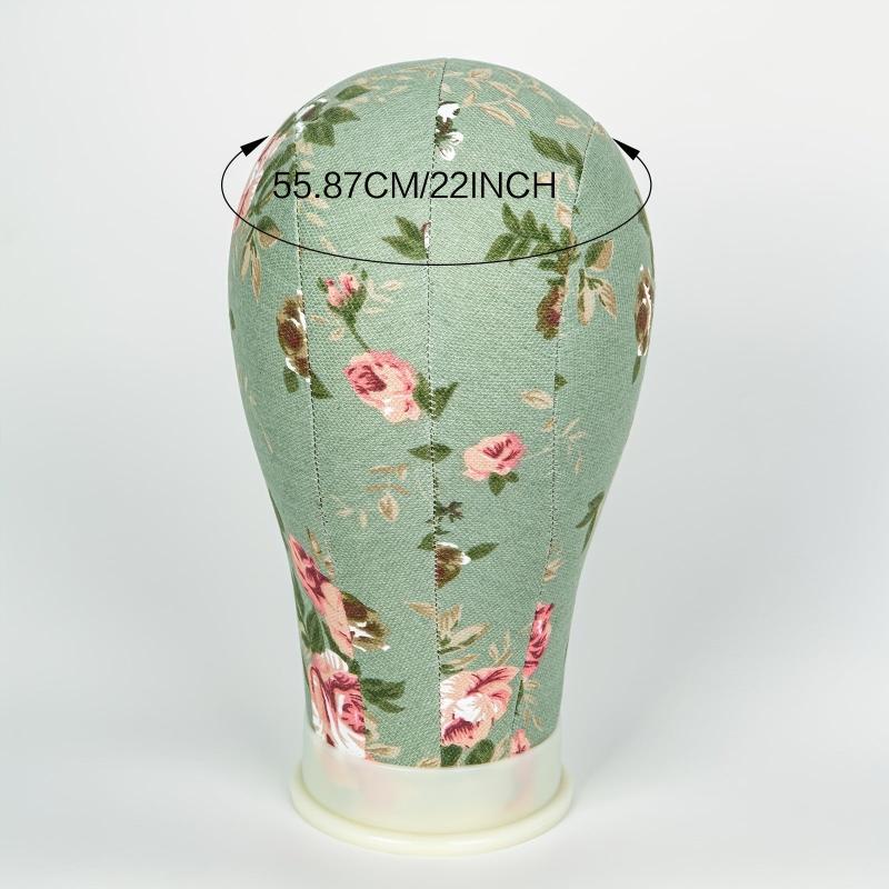 Canvas Block Head Mannequin Head For Hair Extension Display