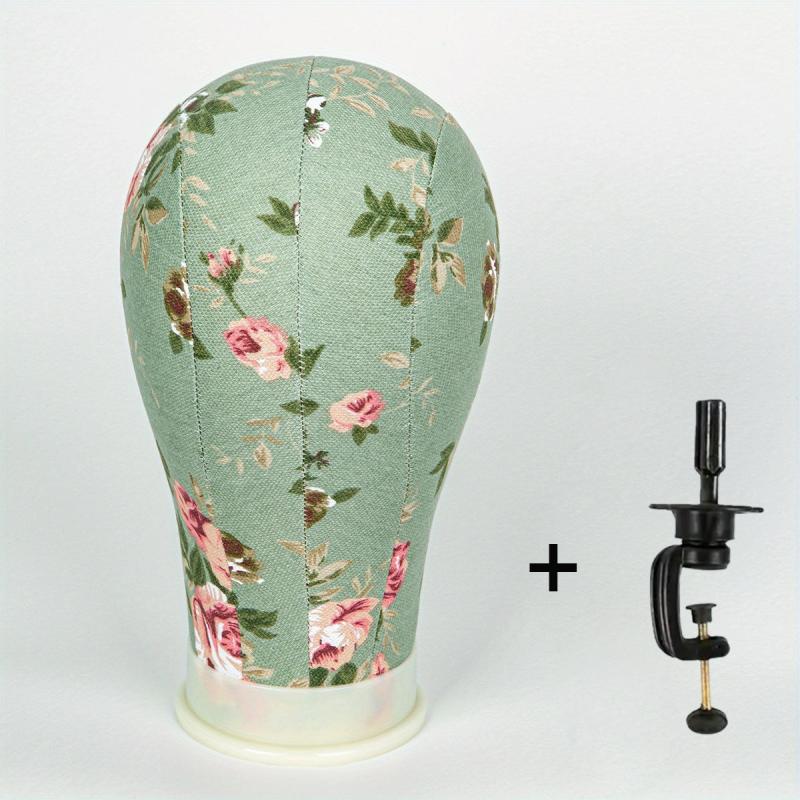 Canvas Block Head Mannequin Head For Hair Extension Display