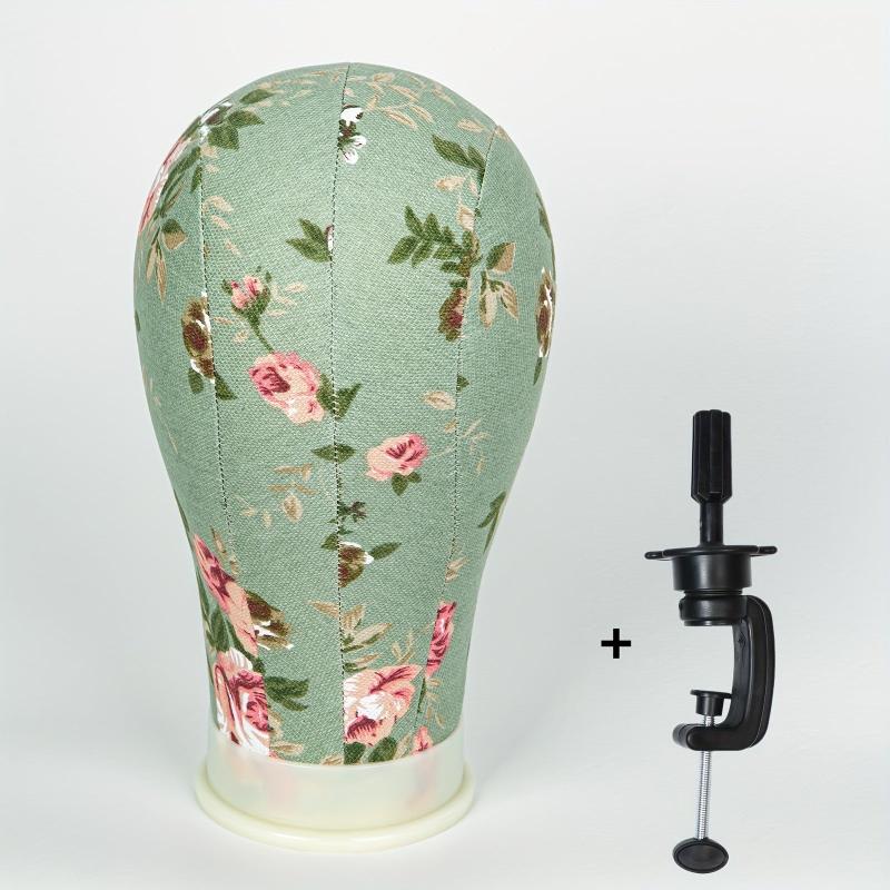 Canvas Block Head Mannequin Head For Hair Extension Display