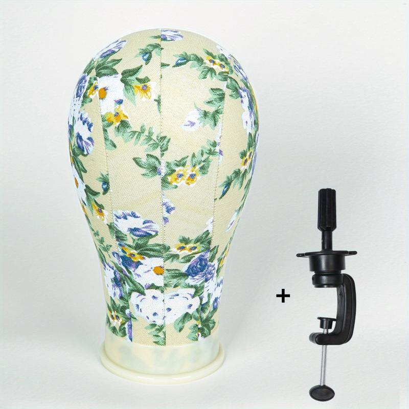 Canvas Block Head Mannequin Head For Hair Extension Display