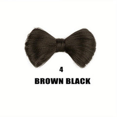 Bowknot Hair Bun Synthetic Hair Chignon For Women