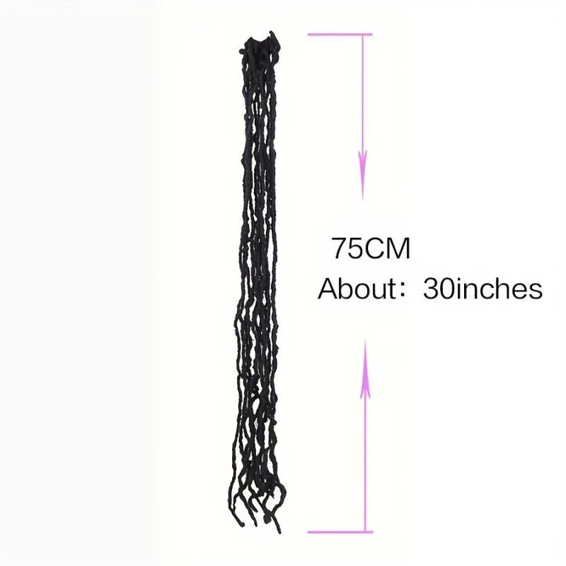 12pcs Soft Locs 76.2 cm Goddess Locs Crochet Hair Extensions
