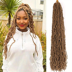12pcs Soft Locs 76.2 cm Goddess Locs Crochet Hair Extensions