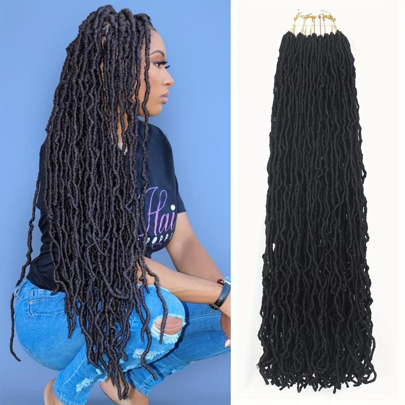 12pcs Soft Locs 76.2 cm Goddess Locs Crochet Hair Extensions