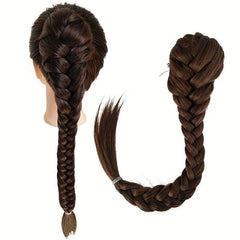8 Cm Braided Ponytail Hair Extensions Claw Clip In Fishtail Pony Tails Extension