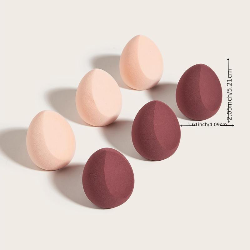 6pcs Makeup Sponge Set Full Coverage Professional Makeup Tool