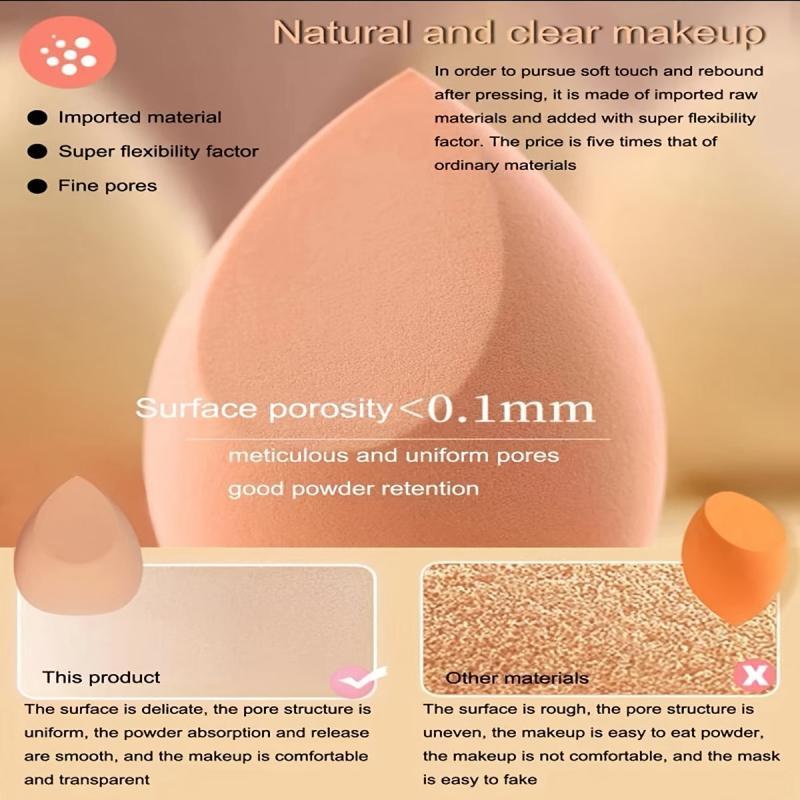 6pcs Makeup Sponge Set Full Coverage Professional Makeup Tool