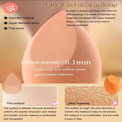 6pcs Makeup Sponge Set Full Coverage Professional Makeup Tool