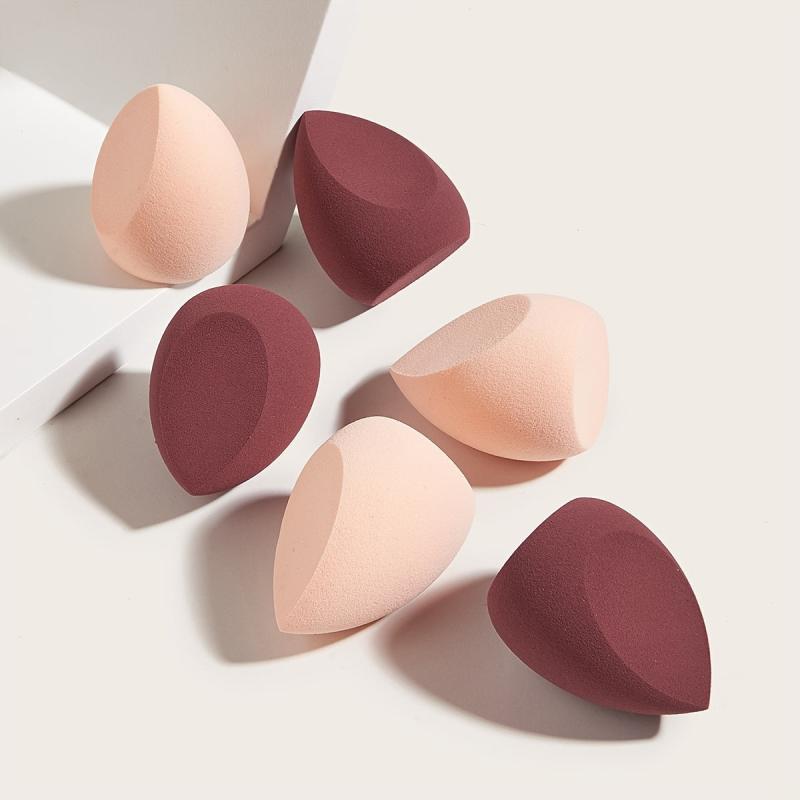6pcs Makeup Sponge Set Full Coverage Professional Makeup Tool