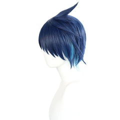 Short Dark Synthetic Wig for Daily Anime Cosplay