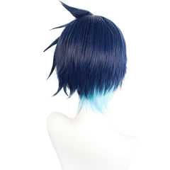 Short Dark Synthetic Wig for Daily Anime Cosplay