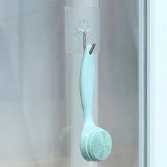 Silicone Facial Cleansing Brush with Head Replacement Blackhead Cleaning Tool