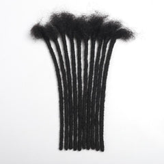 100 Human Hair Reggae Dreadlocks Hair Extensions Soft Braid