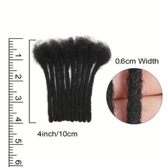 100 Human Hair Reggae Dreadlocks Hair Extensions Soft Braid