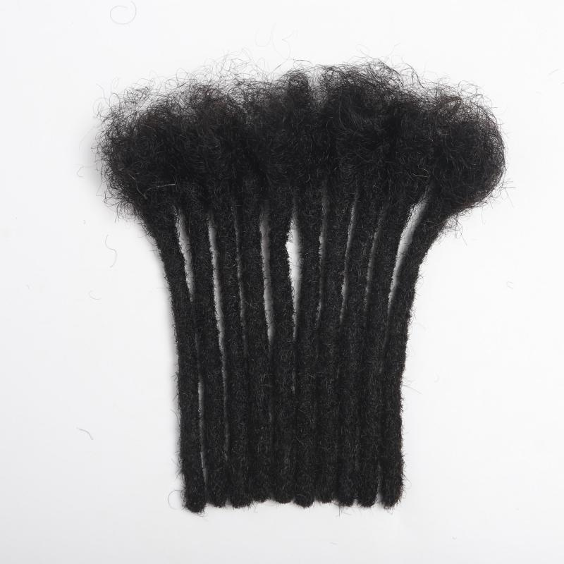100 Human Hair Reggae Dreadlocks Hair Extensions Soft Braid