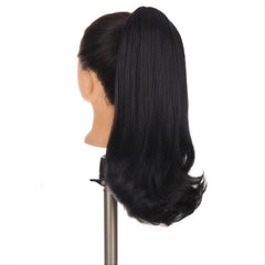 Medium Long Drawstring Ponytail Extensions for Daily Use