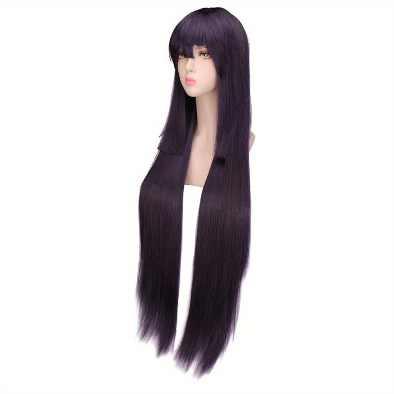 Purple Ancient Costume Cosplay Wig 101 Long Straight Hair