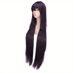 Purple Ancient Costume Cosplay Wig 101 Long Straight Hair