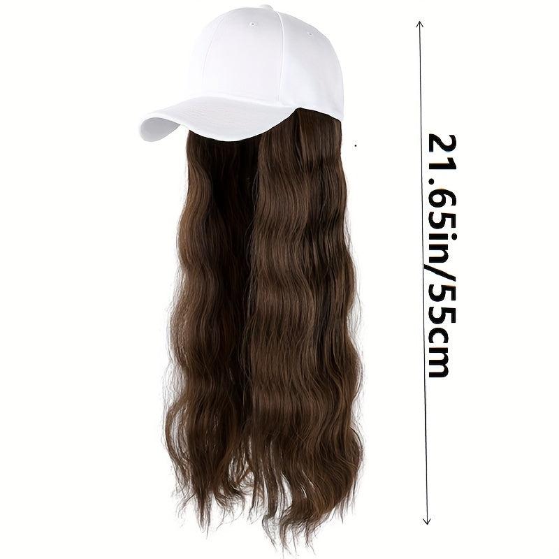 Long Curly Synthetic Hat Wig