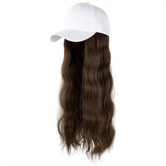 Long Curly Synthetic Hat Wig