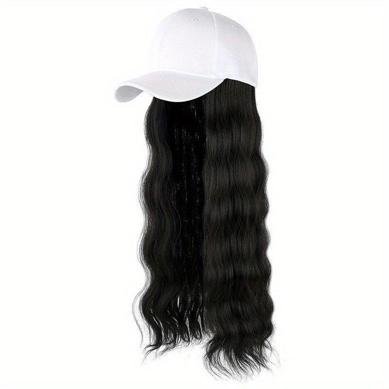 Long Curly Synthetic Hat Wig