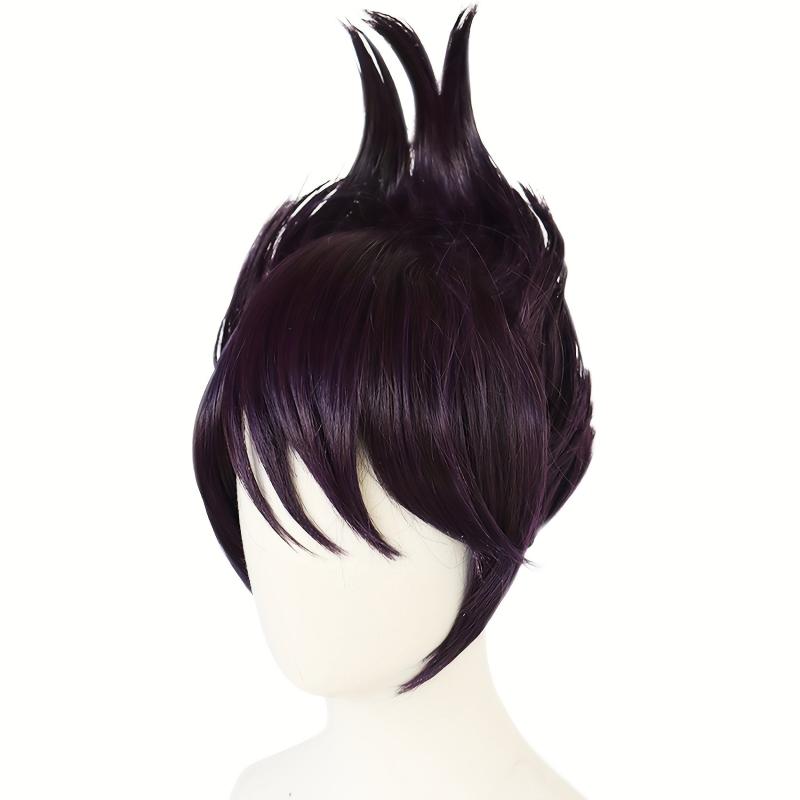 Short Synthetic Cosplay Costume Wig with Wig Cap