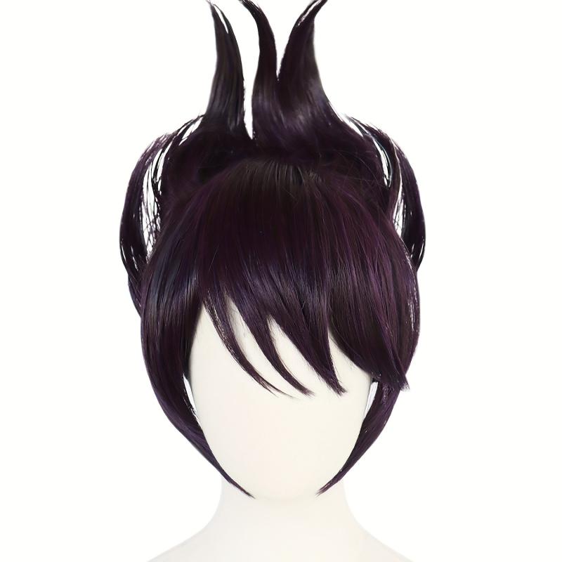 Short Synthetic Cosplay Costume Wig with Wig Cap