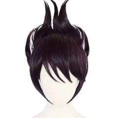 Short Synthetic Cosplay Costume Wig with Wig Cap