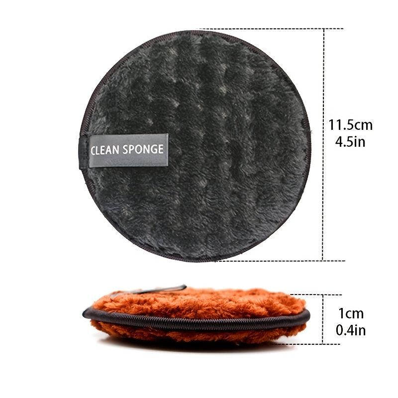 Double Sided Reusable Makeup Remover Pads Soft Facial Cleaning Towels