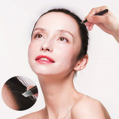 4 Pcs Tweezers Set With 3 Eyebrow Brushes Great Precision Upgrade