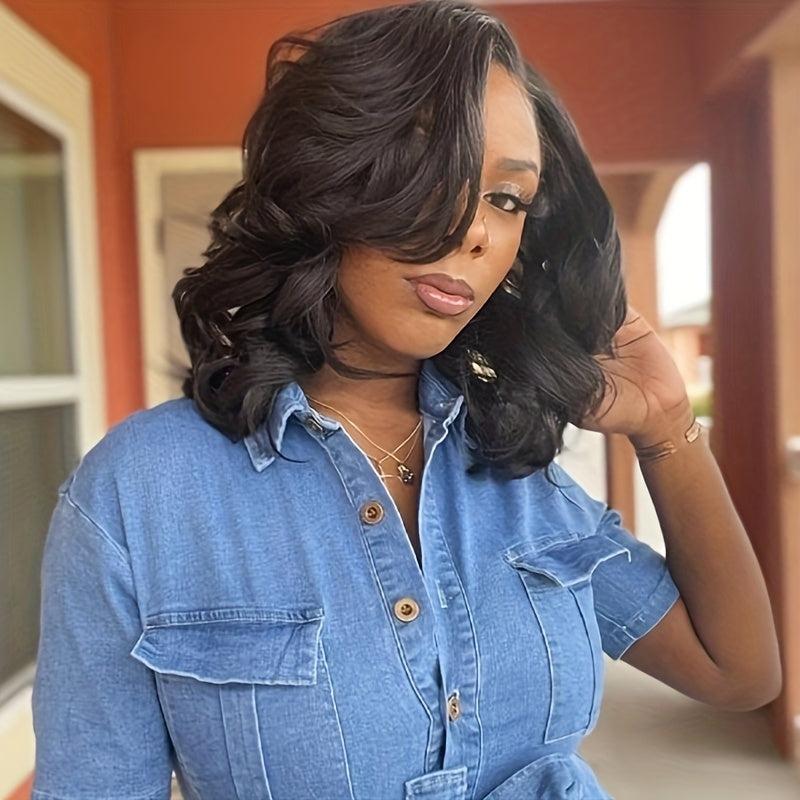Loose Wave Wig Ombre Blonde Curly Synthetic Heat Resistant Full Wig