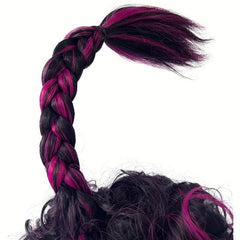 Short Curly Pigtail Wig for Halloween Cosplay