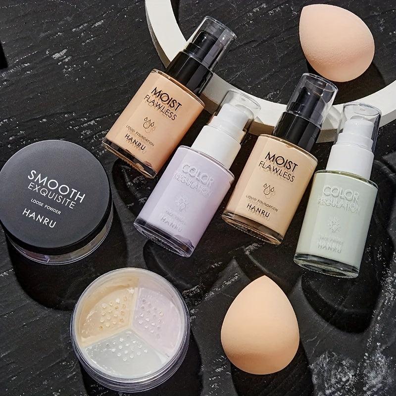 4pcs Base Makeup Set for Flawless Skin & Perfect Look