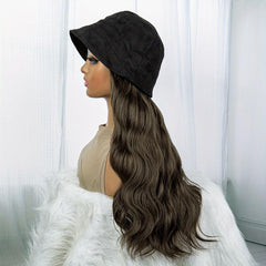 Water Wave Ripple Wig Daily Use Suede Cap Wig