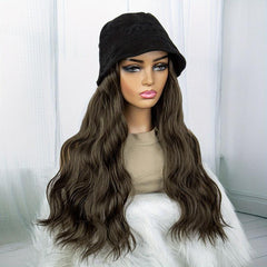 Water Wave Ripple Wig Daily Use Suede Cap Wig