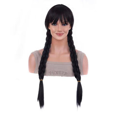 Long Curly Double Ponytail Synthetic Wig For Cosplay