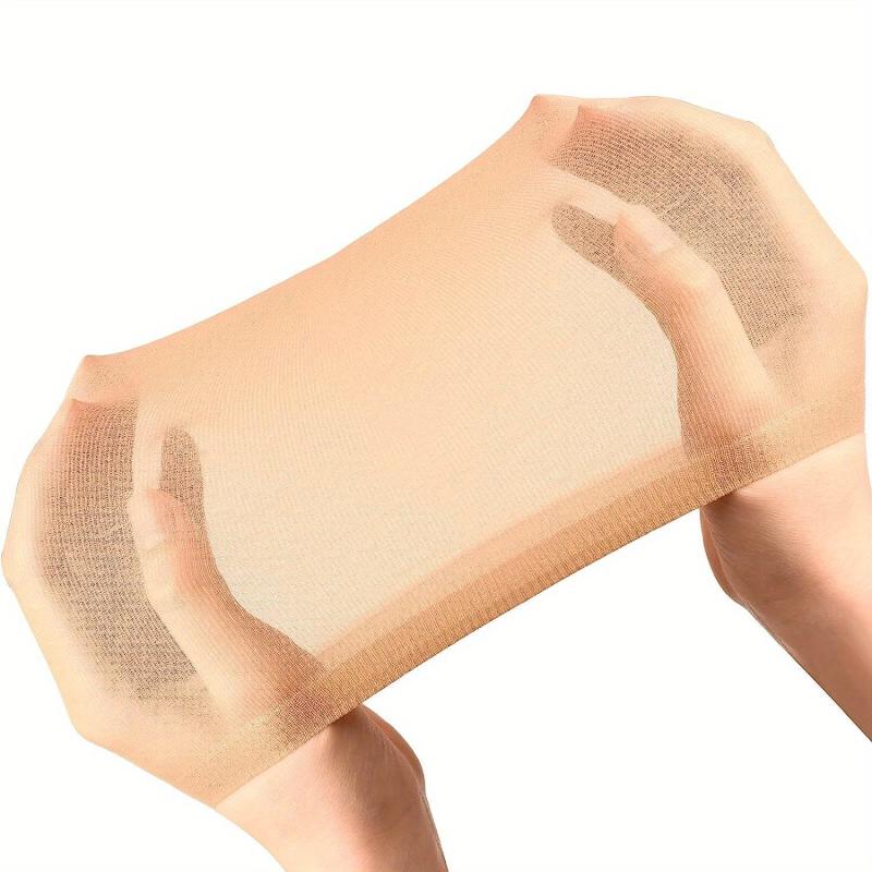 2 Pcs Wig Caps Nude Light Brown Stocking Caps Stretchy Nylon Caps For Women