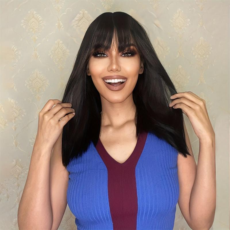 Synthetic Straight Hair Wigs Long Natural Soft Hair Wigs for Women