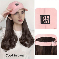 Body Wave Hair Wigs With Baseball Cap 35 56 Cm