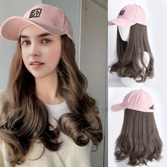 Body Wave Hair Wigs With Baseball Cap 35 56 Cm