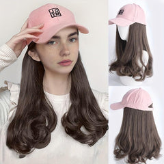Body Wave Hair Wigs With Baseball Cap 35 56 Cm