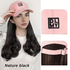 Body Wave Hair Wigs With Baseball Cap 35 56 Cm