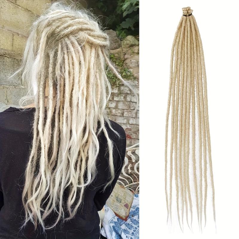 60 96 Cm Thin Long Dreads Crochet Hair Reggae Hair Soft Dreadlocks Extensions