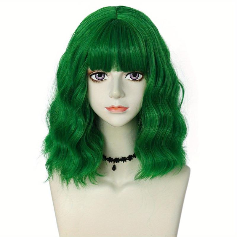 35 56 Cm Short Curly Wavy Bob Wigs Synthetic Shoulder Length Curly Hair Wigs