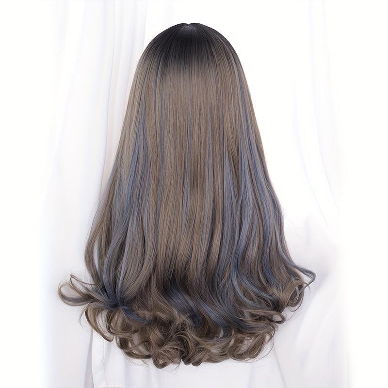Long Wavy Hair Wigs With Bangs Lolita Wigs