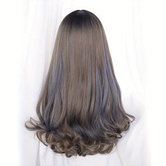 Long Wavy Hair Wigs With Bangs Lolita Wigs