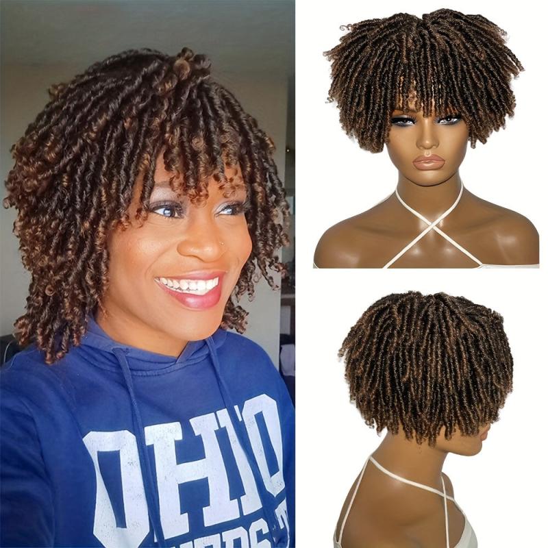 20 32 Cm Short Dreadlock Curly Hair Topper With Clips On