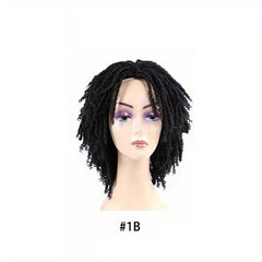 20 32 Cm Short Dreadlock Curly Hair Topper With Clips On