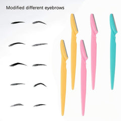 3pcs Eyebrow Razor & Dermaplaning Tool for Women & Men