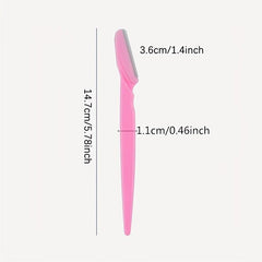 3pcs Eyebrow Razor & Dermaplaning Tool for Women & Men